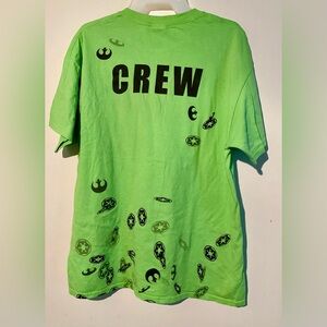 Official crew shirt from Star Wars Celebration VI. Uni-sex